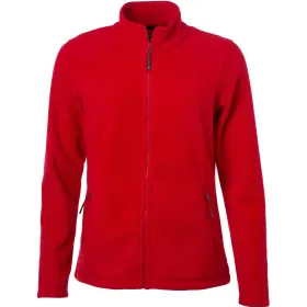 Damen Fleecejacke &quot;JN781&quot; L, red