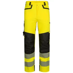Warnschutz Stretch Bundhose Kl. 2  gelb/schwarz, 28