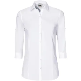 Bluse Vario 3/4 Arm Performance 120 6XL, Weiß