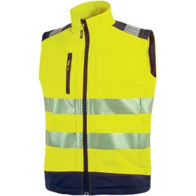 Warnschutz Softshellweste &quot;DANY&quot; Hi-Light  yellow, L (DE size: M)