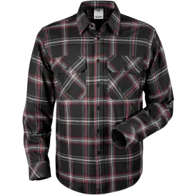 Flanellhemd Langarm &quot;7421 MSF&quot; Klassiker 3XL, schwarz