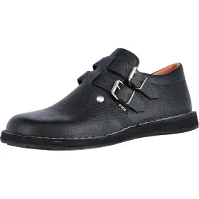 Dachdeckerhalbschuh Autorreifen Doppelschnalle "WILLI" 46