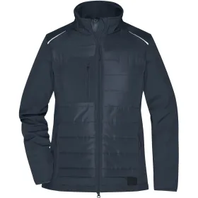 Damen Hybridjacke &quot;JN1819&quot; L, carbon