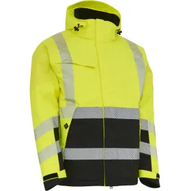 Stretch Warnschutz Winterjacke &quot;186100R&quot; Visible Xtreme fluorgelb, XXL