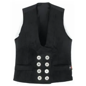 Damen Zunftweste Genuacord &quot;HILDE&quot; schwarz, 38