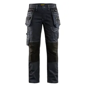 Damen Jeans Handwerkerhose &quot;7990&quot; X1900 marine/schwarz D24