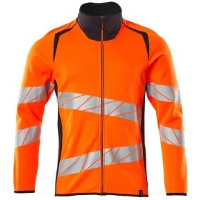 Warnschutz Sweatjacke "ACCELERATE SAFE" UV-Schutz M, orange/schwarzblau