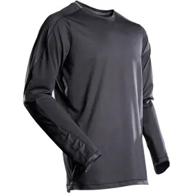 Funktions Langarmshirt &quot;22481-618&quot; Customized L, schwarz