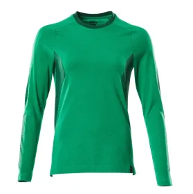 Damen Langarmshirt &quot;ACCELERATE&quot; grasgrün/grün, XS