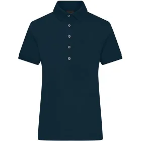 Damen Polo-Shirt &quot;JN1301&quot; Mercerised L, navy