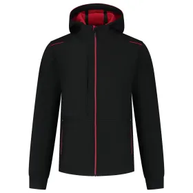 Softshelljacke &quot;402705&quot; Accent black/red, L