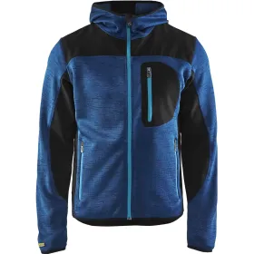 Strickjacke &quot;4930&quot; mit Softshell M, marine/marine