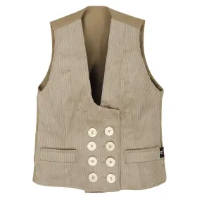 Damen Zunftweste Genuacord &quot;HILDE&quot; beige, 40