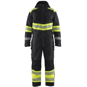 Warnschutz Winteroverall Kl. 1 "6720" schwarz/gelb, XL