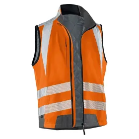 Warnschutz-Weste &quot;REFLECTIQ&quot; L, warnorange/anthrazit