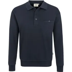 Pocket-Polo-Sweatshirt "PREMIUM" 457 L, tinte