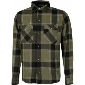 Flanellhemd &quot;CEDAR&quot; Exciting dark green, L (DE size: M)